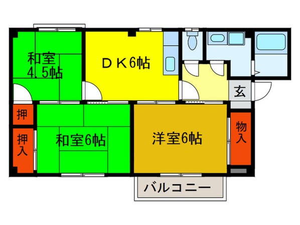 サンヴィレッジ上尾Ⅱの物件間取画像